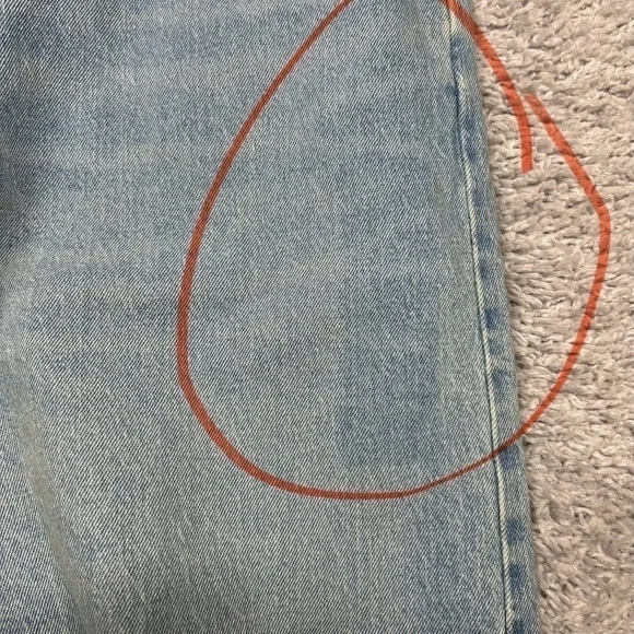 Wrangler Jeans Mens 42 x 32 Relaxed Fit Light Wash Work Outdoors Basic Casual - Picture 5 of 5